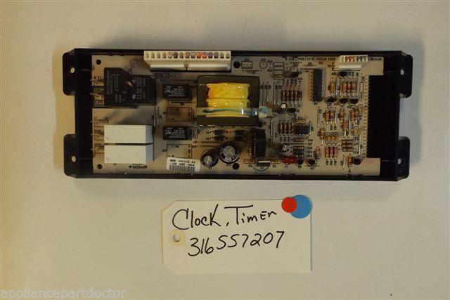 KENMORE Stove 316557207 Clock timer USED PART KENMORE Stove 316557207 Clock timer USED PART